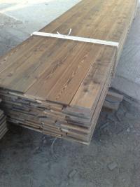 Stock bardage vieux bois marron