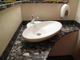 Plan de salle de bain en Granit Marinace Nero