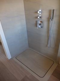 Mur & receveur de douche sur mesure